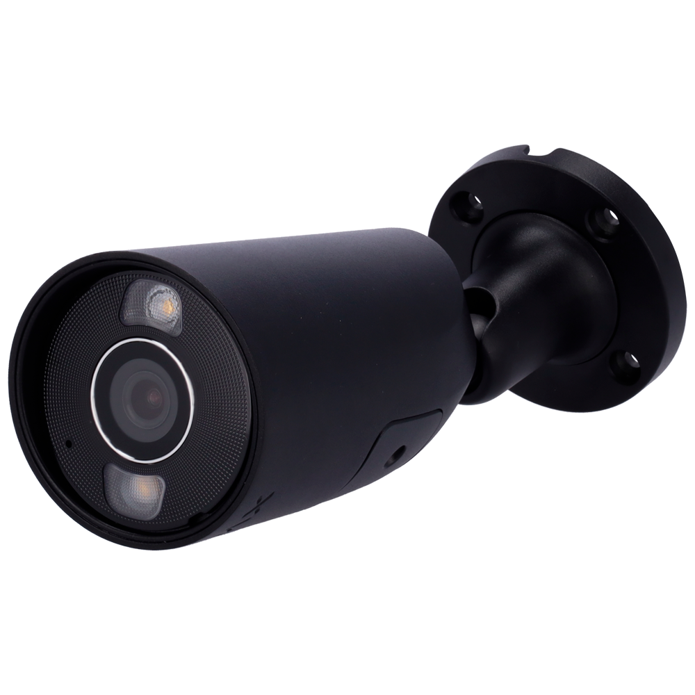 Ajaxcctv Cámara IP Bullet 8 Megapixel Ajax color negro 8 MP, 4 mm AJ-BULLETCAM-8-0400-HL-B