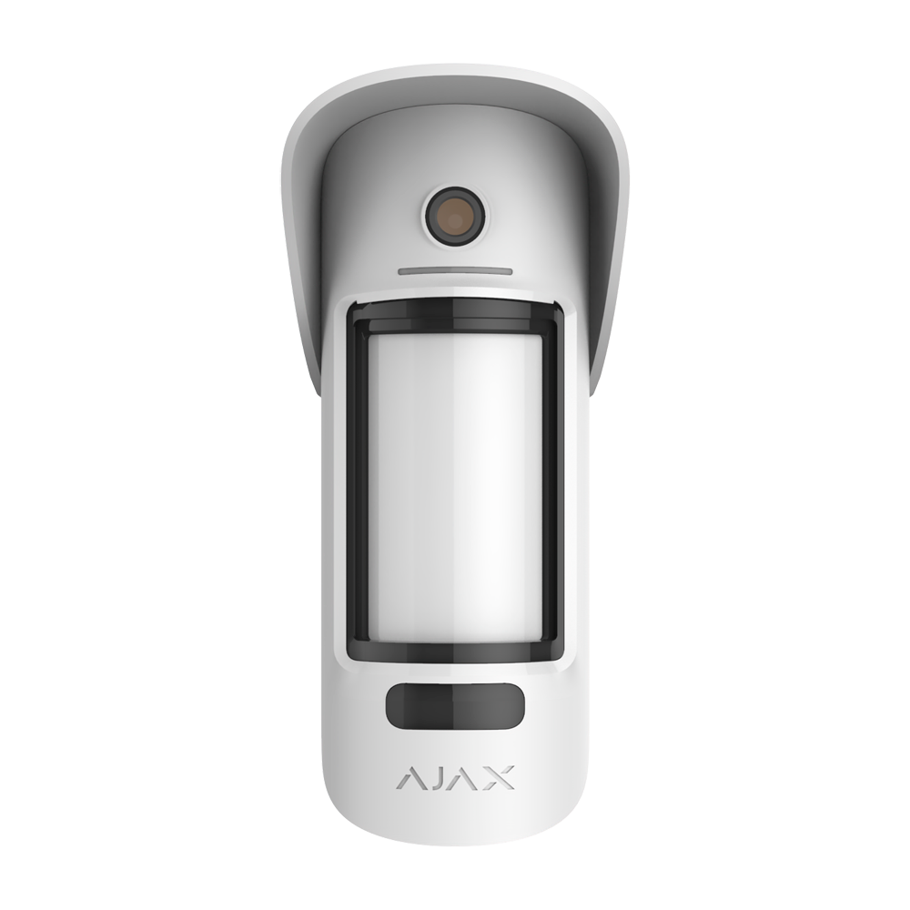 Ajax Fotodetector exterior con petición de imagen color blanco AJ-MOTIONCAMOUTDOOR-PHOD-W