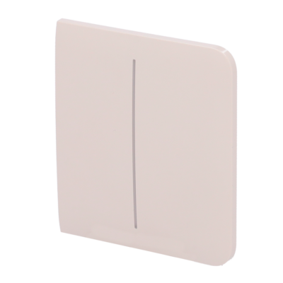 Ajax Panel táctil para interruptor de luz doble color marfil AJ-SIDEBUTTON-2G-IVO