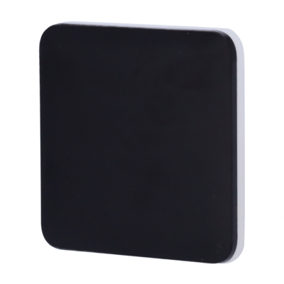 Ajax Panel táctil para un interruptor de luz color negro AJ-SOLOBUTTON-1G2W-B