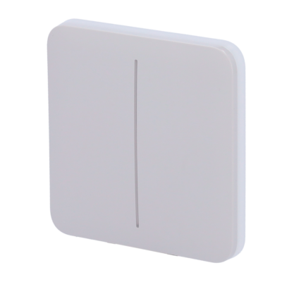 Ajax Panel táctil para interruptor de luz doble color niebla AJ-SOLOBUTTON-2G-FOG