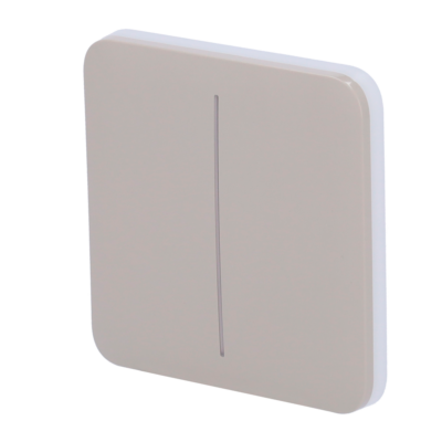Ajax Panel táctil para interruptor de luz doble color oliva AJ-SOLOBUTTON-2G-OLI