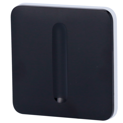 Ajax Panel táctil para interruptor de luz regulable color negro AJ-SOLOBUTTON-DIMMER-B