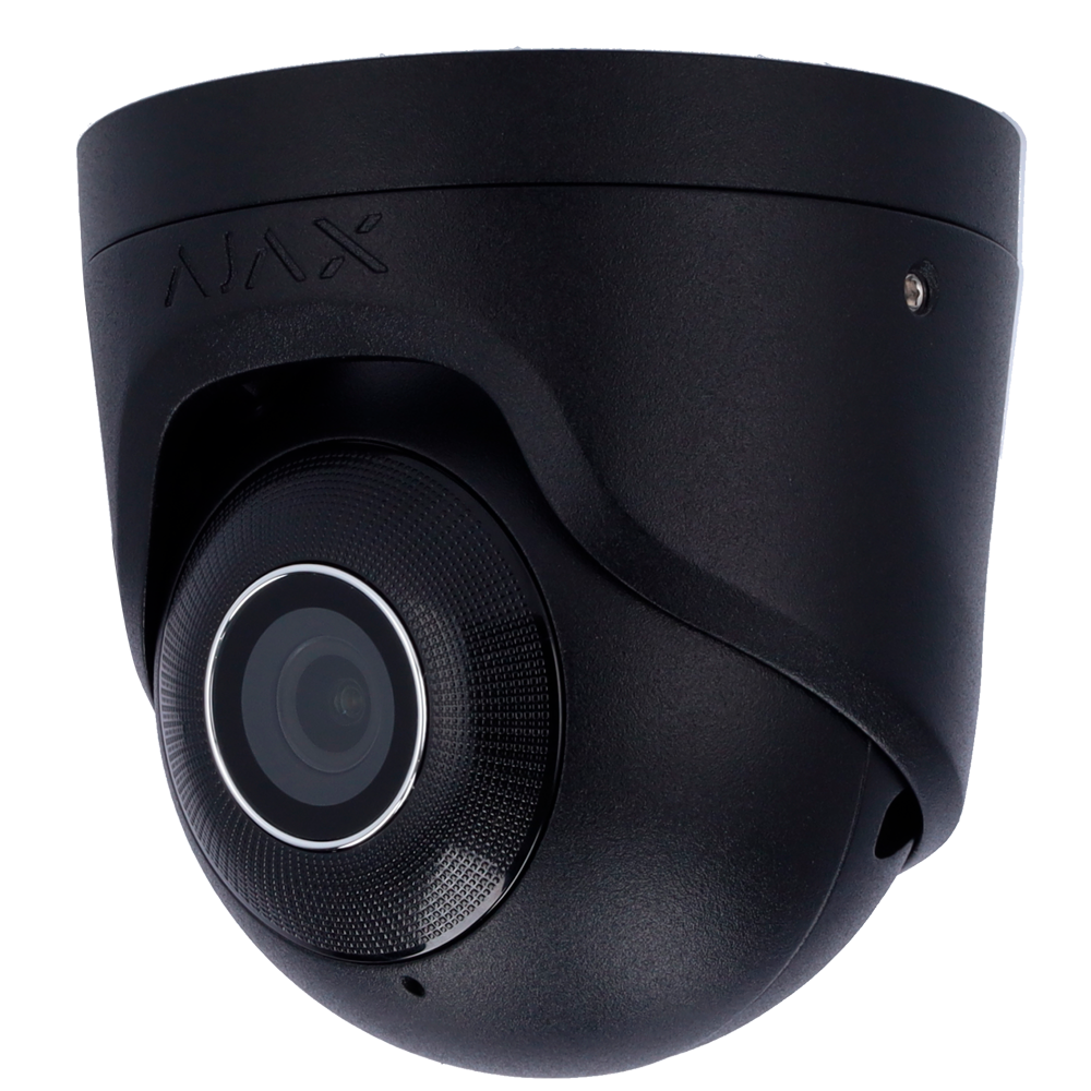 Ajaxcctv Cámara IP Turret 5 Megapixel Ajax color negro 5 MP, 4 mm AJ-TURRETCAM-5-0400-B