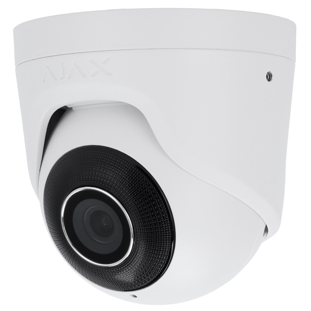 Ajaxcctv Cámara IP Turret 5 Megapixel Ajax color blanco 5 MP, 4 mm AJ-TURRETCAM-5-0400-W