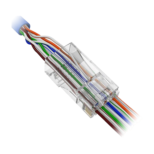 CCTV & Alarmas Conector RJ45 para crimpar Especial categoría 5 CON300-CAT5-EZ