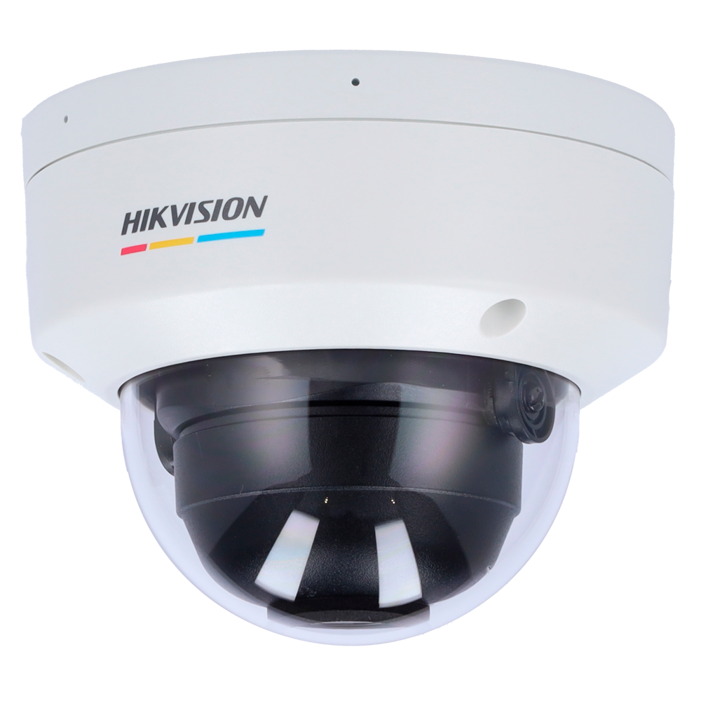 Hikvision Cámara Domo IP Hikvision Gama Value color blanco 4 MP, 2.8 mm, WiFi, PoE DS-2CD1147G2H-LIUF(2.8mm)