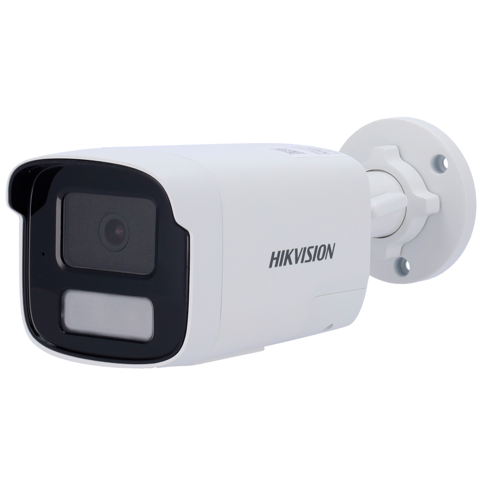 Hikvision cámara Bullet IP gama Value color blanco 4 MP, 6 mm, WiFi, PoE DS-2CD1T43G2-LIUF/SL(6mm)