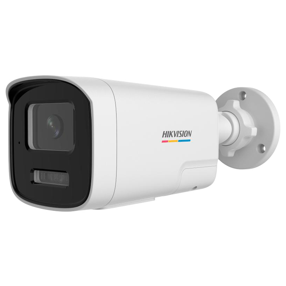 Hikvision cámara IP Bullet gama VALUE ColorVu3.0 color blanco 4 MP, 4 mm, WiFi, PoE DS-2CD1T47G3H-LIUF/SL(4mm)