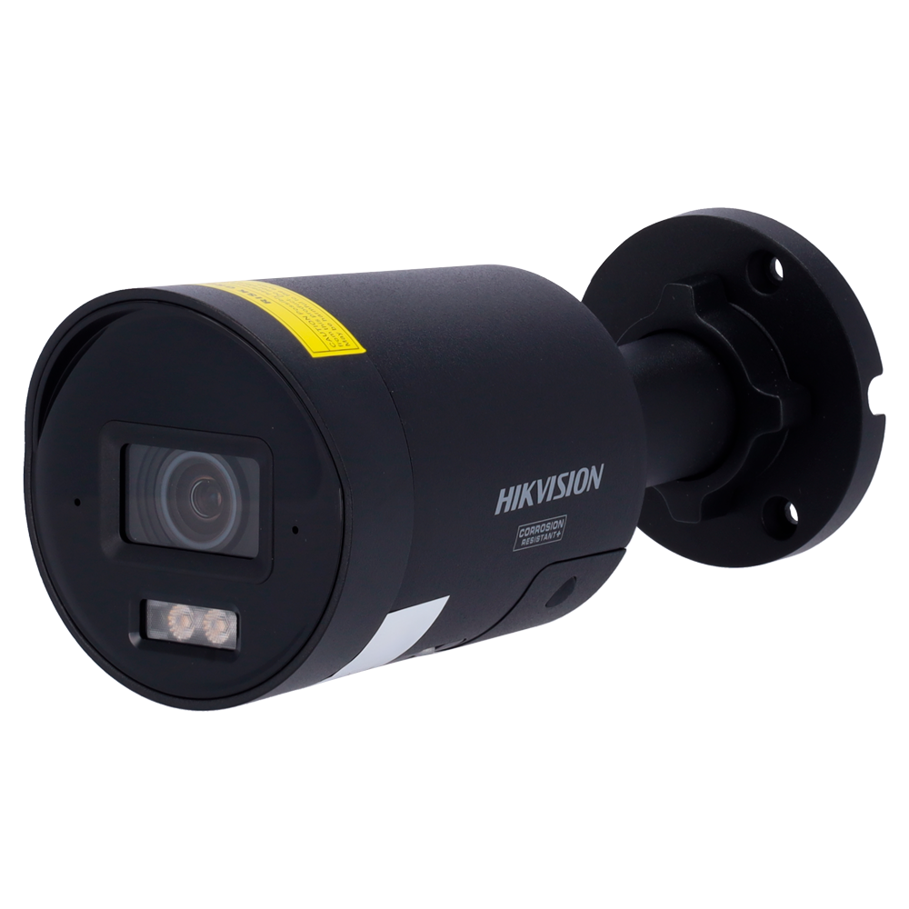 Hikvision cámara IP Bullet gama PRO ColorVu3.0 color negro 4 MP, 2.8 mm, WiFi, PoE DS-2CD2047G3-LI2UY/SL(2.8mm)/BLACK