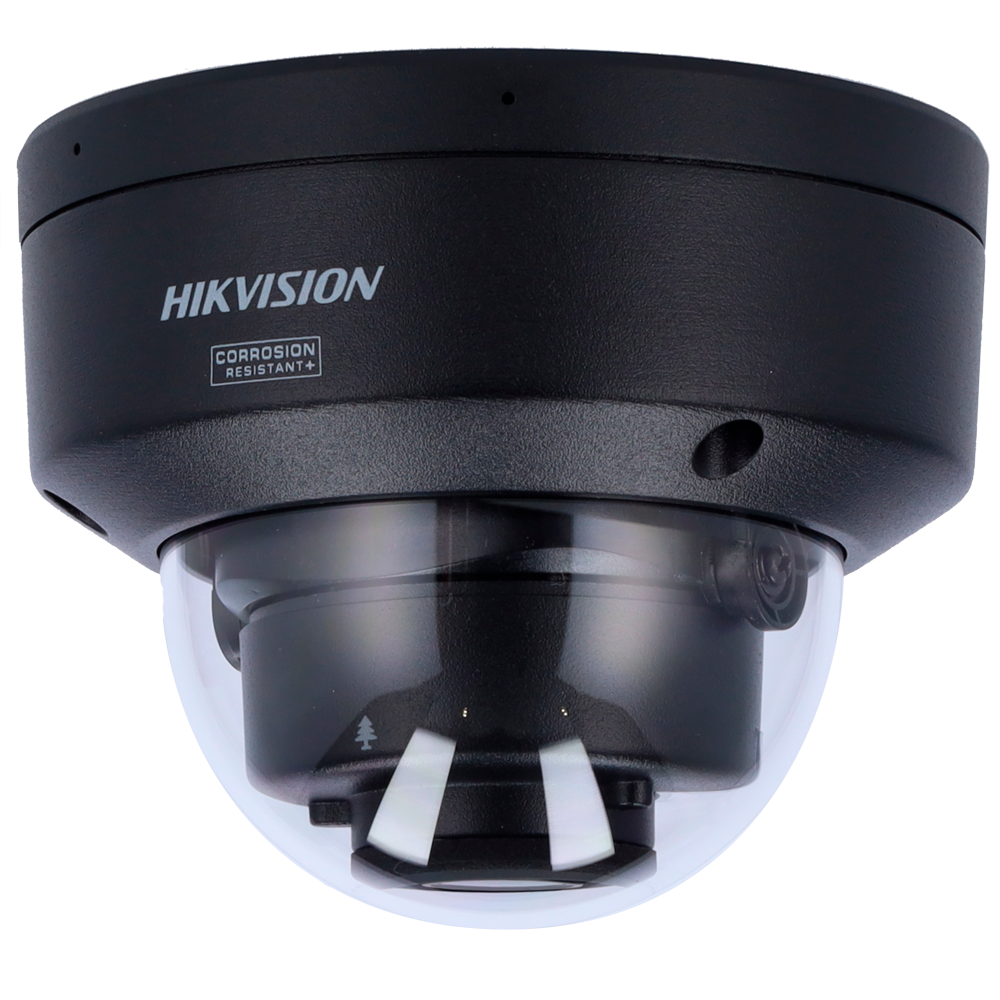 Hikvision cámara IP Domo gama PRO ColorVu3.0 color negro 4 MP, 2.8 mm, WiFi, PoE DS-2CD2147G3-LIS2UY(2.8mm)(BLACK)
