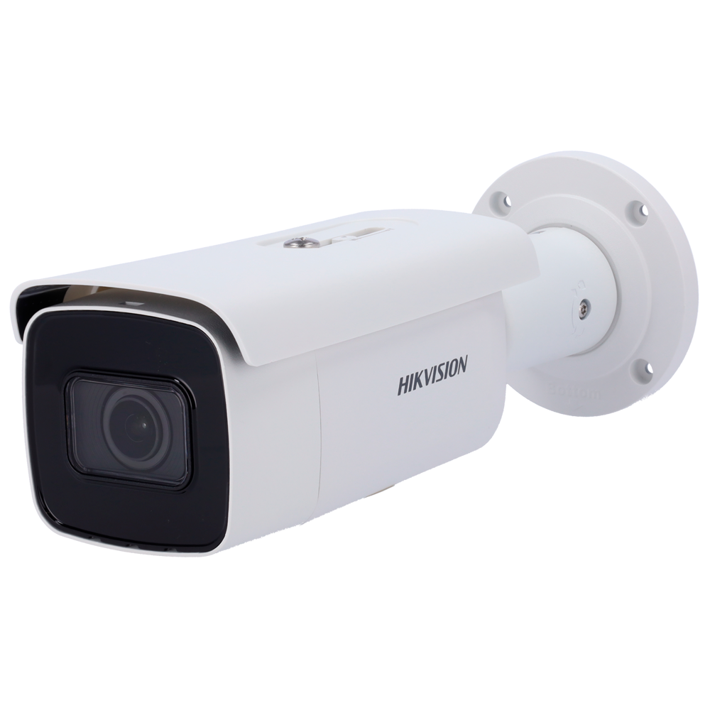 Hikvision Cámara Bullet IP gama PRO color blanco 4 MP, 2.8 ~ 12 mm Motorizada, WiFi, PoE DS-2CD2643G2-IZS(2.8-12mm)