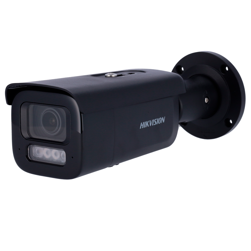 Hikvision Cámara Bullet IP gama PRO color blanco 8 MP, 2.8 ~ 12 mm Motorizada, WiFi, PoE DS-2CD2683G2-LIZS2U(2.8-12mm)/BLACK