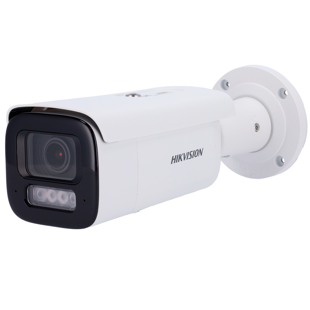 Hikvision cámara Bullet IP gama PRO color blanco 8 MP, 2.8 ~ 12 mm Motorizada, WiFi, PoE DS-2CD2683G2-LIZS2U/SL(2.8-12mm)