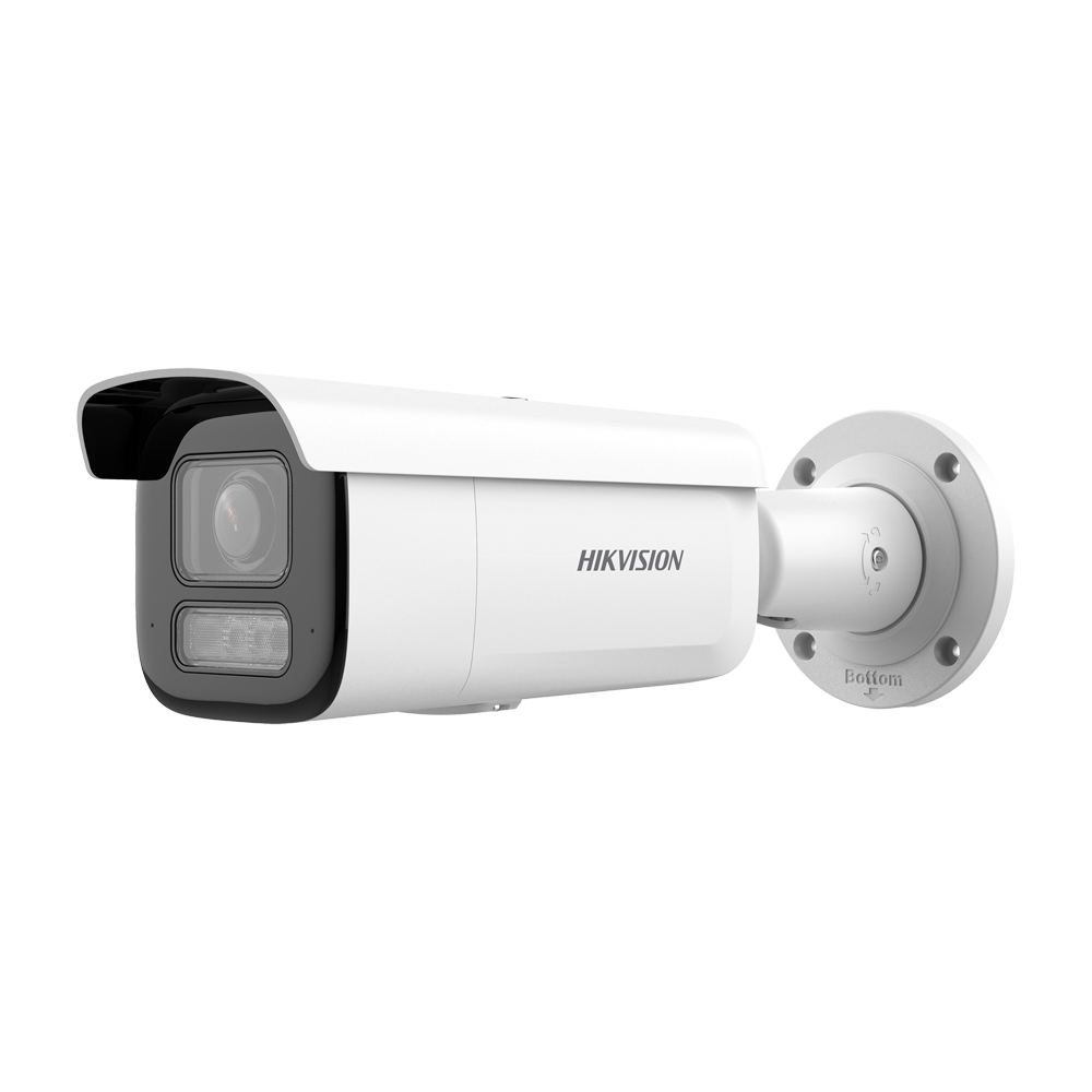Hikvision cámara Bullet IP gama PRO color blanco 8 MP, 2.8 ~ 12 mm Motorizada, WiFi, PoE DS-2CD2683G2-LIZS2U/SRB(2.8-12mm)