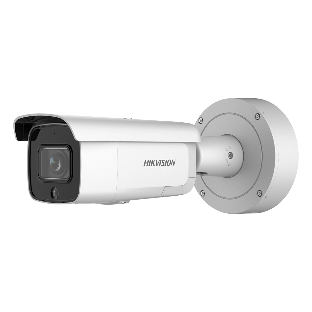 Hikvision Cámara Bullet IP gama PRO color blanco 8 MP, 2.8 ~ 12 mm Motorizada, WiFi, PoE DS-2CD2686G2-IZSU/SL(2.8-12mm)(C)