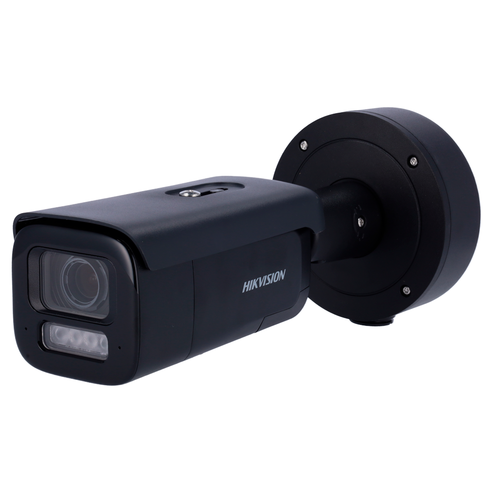 Hikvision cámara Bullet IP gama PRO color negro 8 MP, 2.8 ~ 12 mm Motorizada, WiFi, PoE DS-2CD2686G2H-IZS2U/SL(2.8-12)/eF/BLK