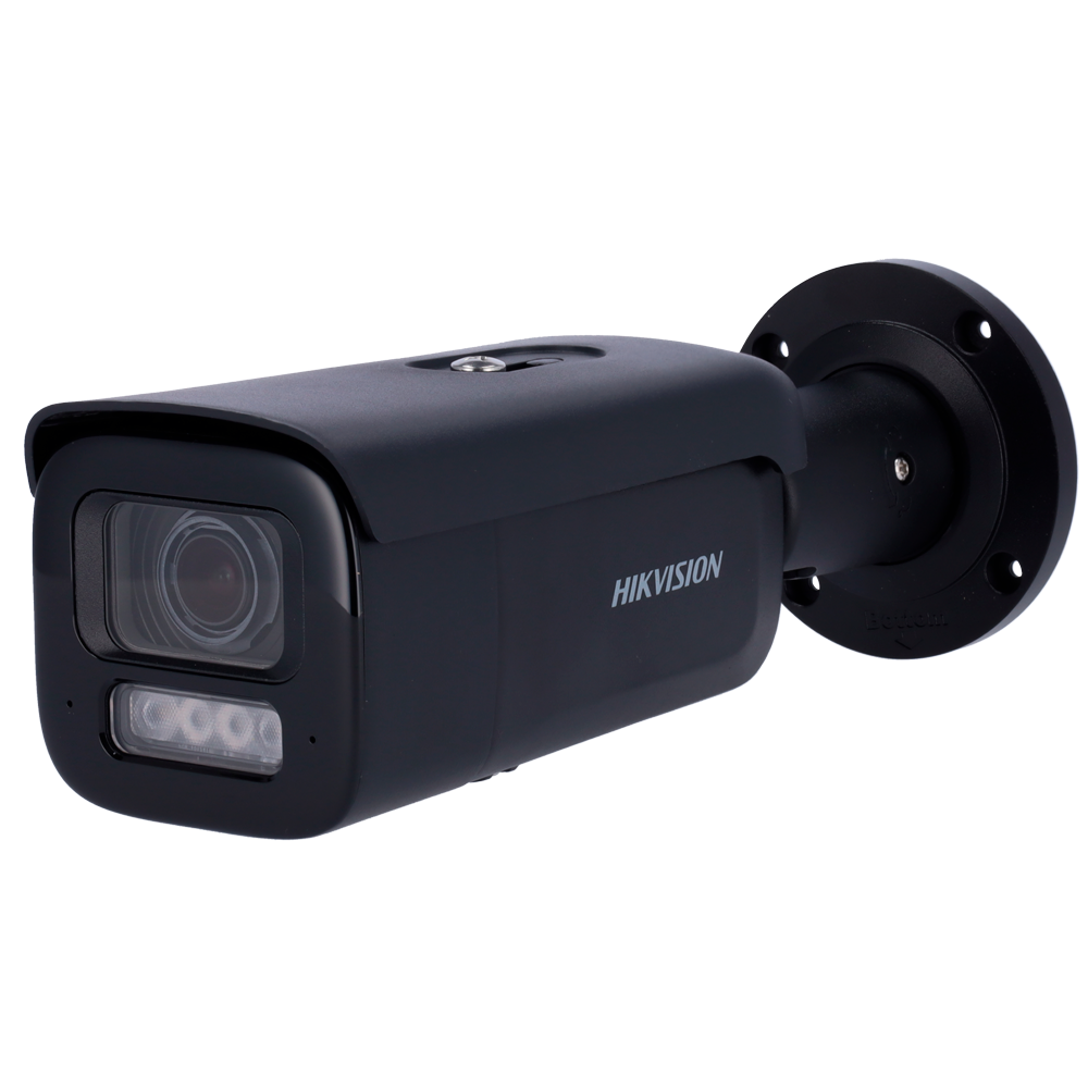 Hikvision cámara Bullet IP gama PRO color negro 8 MP, 2.8 ~ 12 mm Motorizada, WiFi, PoE DS-2CD2687G2HT-LIZS(2.8-12)/eF//BLK