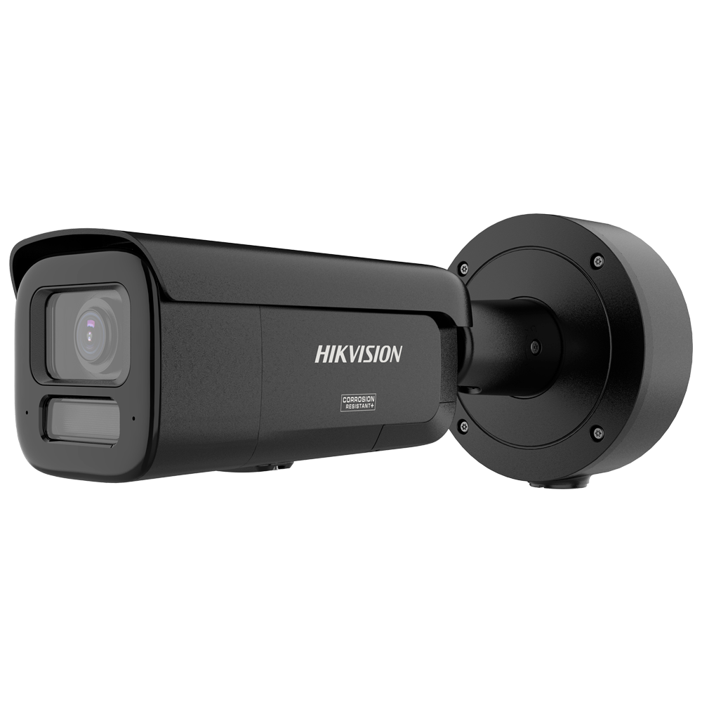 Hikvision cámara IP Bullet gama PRO ColorVu3.0 color negro 8 MP, 2.8 ~ 12 mm Motorizada, WiFi, PoE DS-2CD2687G3-LIZS2UY/SL(2.8-12mm)BLK