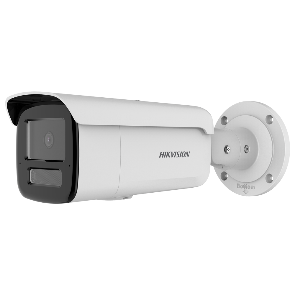 Hikvision cámara Bullet IP gama PRO color blanco 4 MP, 4 mm, WiFi, PoE DS-2CD2T43G2-4LI2U(4mm)