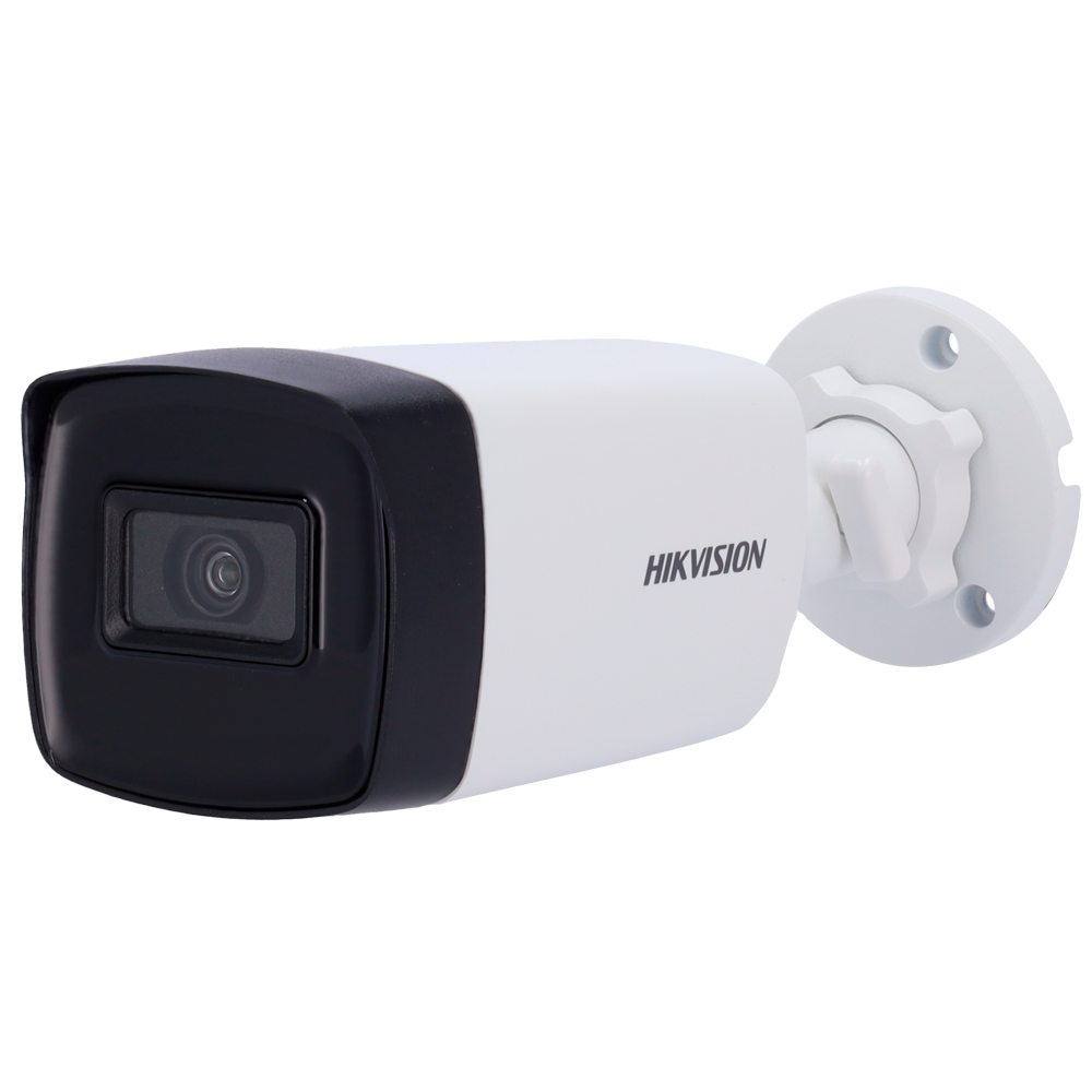 Hikvision Cámara Bullet 4en1 Gama VALUE color blanco 5 MP, 3.6 mm DS-2CE17H0T-IT3FS(3.6mm)