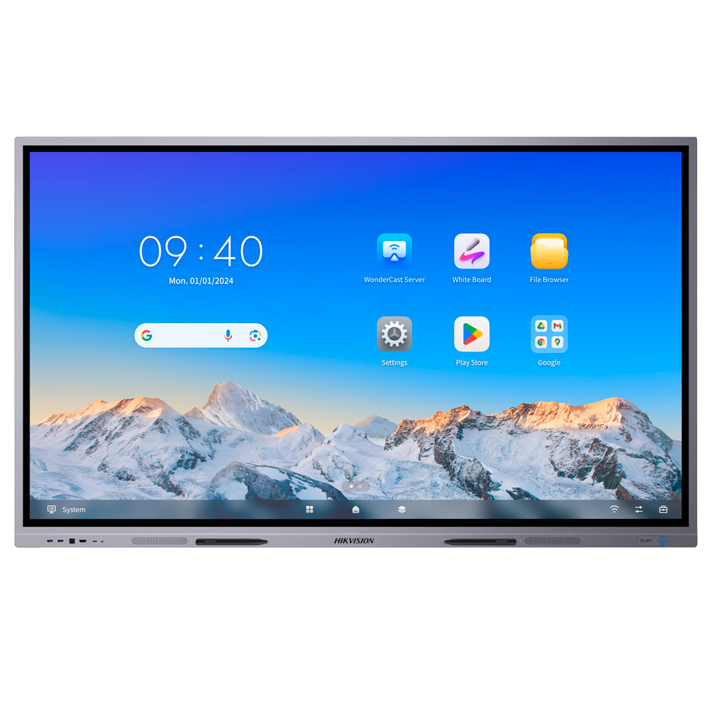 Hikvision Monitor interactivo 65" Resolución 4K DS-D5C65RB/A(EDLA)
