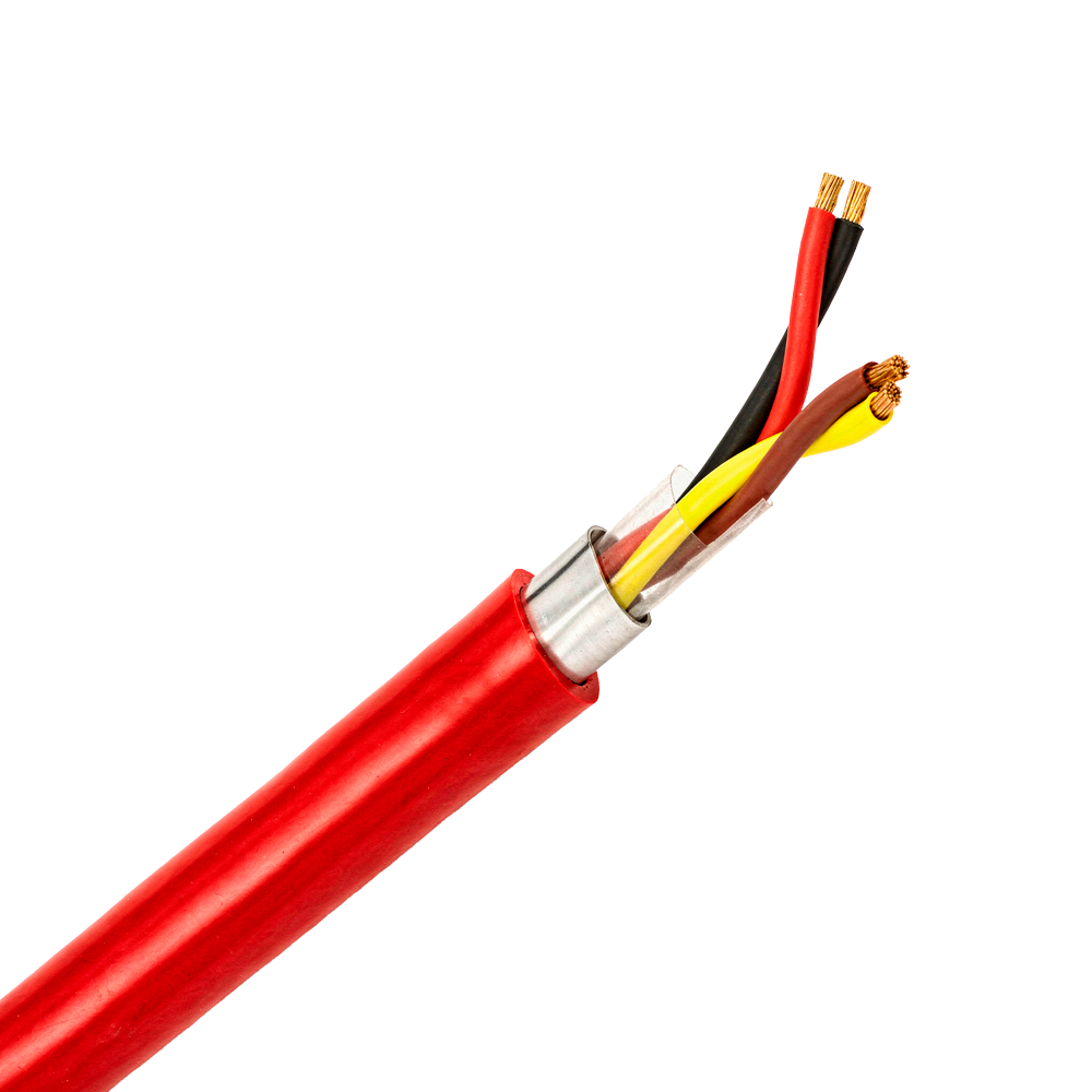 CCTV & Alarmas Bobina de cable trenzado apantallado FRC2X25-100-C