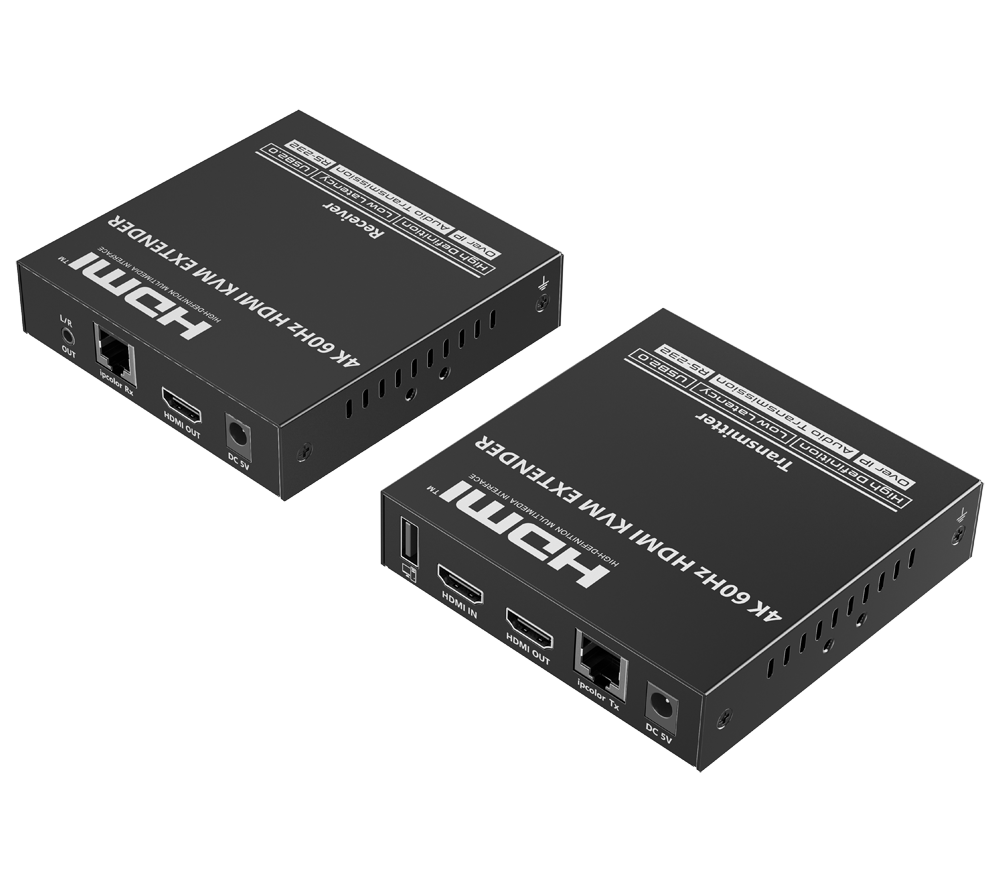 Lenkeng Extensor KVM de señal HDMI Alcance 120 m HDMI-EXT-4K60-KVM120