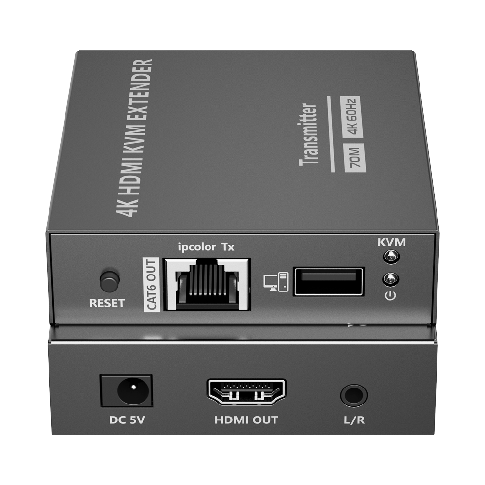 Lenkeng Extensor KVM de señal HDMI Alcance 70 m HDMI-EXT-4K60-KVM70