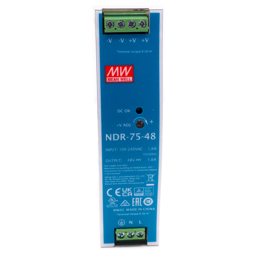 Hikvision Fuente de alimentación industrial NDR-75-48