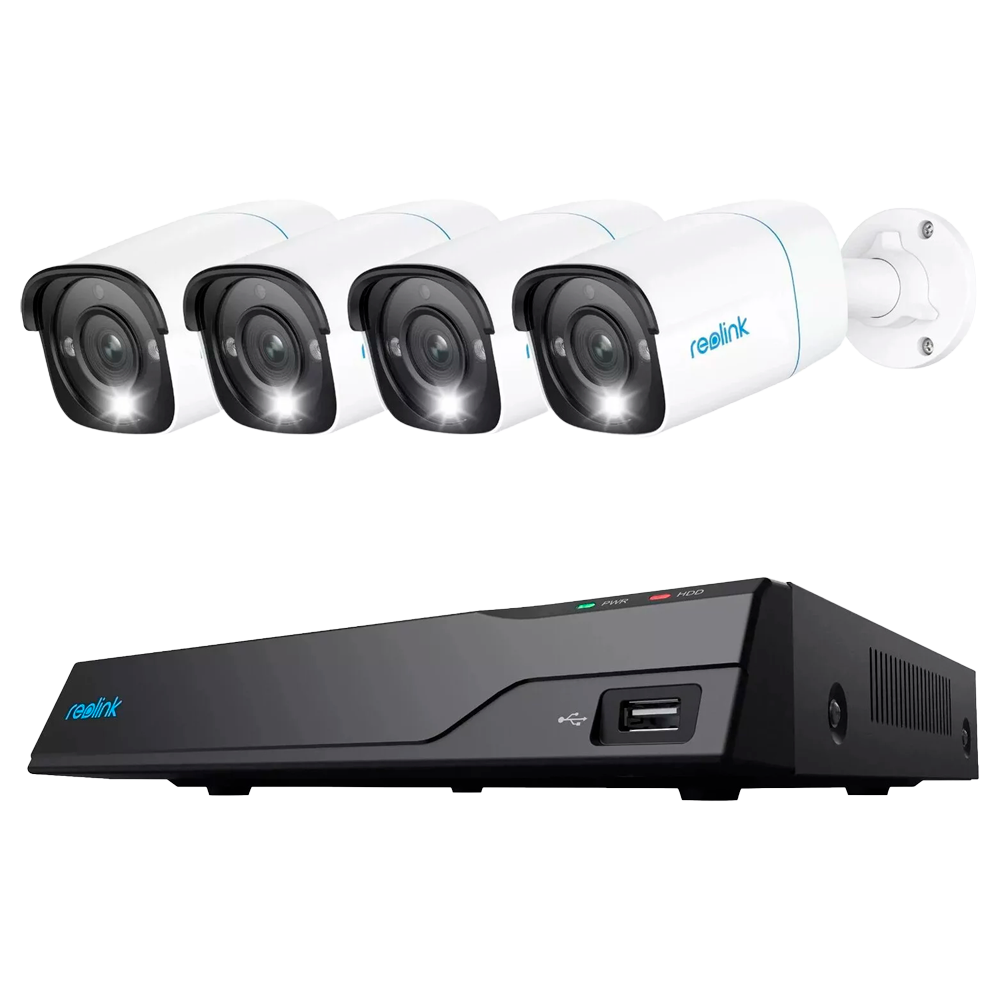 Reolink Kit NVR PoE + 4 camaras 5MP PoE 2TB 5 MP RL-NVS8-5MB4