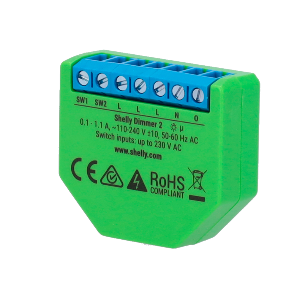 Shelly Dimmer 2 WiFi 2.4 GHz IEEE802.11 b/g/n SH-DIMMER-2