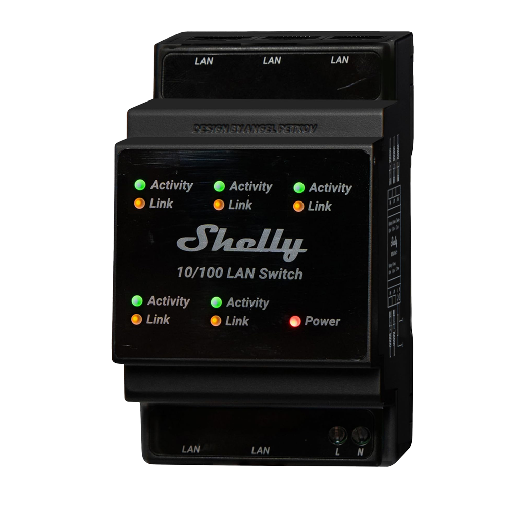 Shelly LAN Switch Montable en DIN SH-LAN-SWITCH