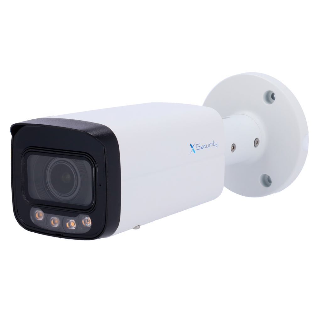 Dahua Security Cámara IP Bullet 4 Megapíxel (2688x1520) 4 MP, 2.7 ~ 13.5 mm Motorizada, WiFi, PoE XS-IPB829ZA-4P-DL-WIZ