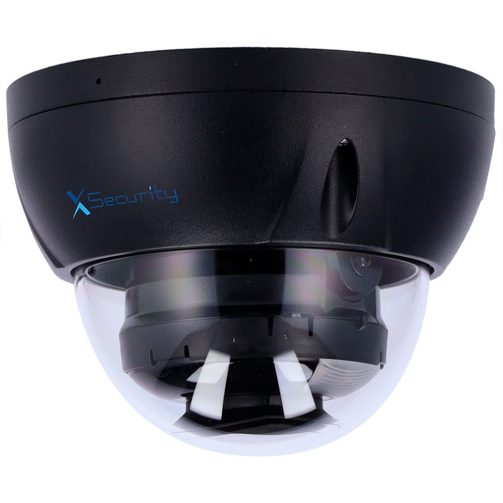 Dahua Security Cámara IP Dome 6 Megapíxel (3288x1850) 6 MP, 2.8 mm, WiFi, PoE XS-IPD842A-6P-DL-WIZ-BLACK