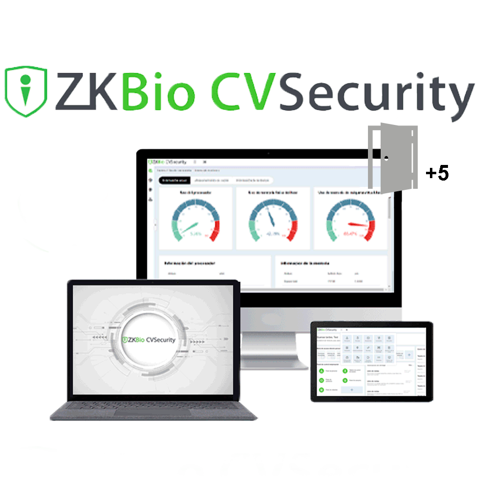 Zkteco Licencia software control de acceso ZK-SOF-ZKBIOCV-AC-ADDON-P5